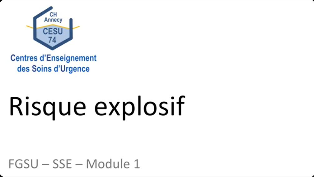 Risque explosif